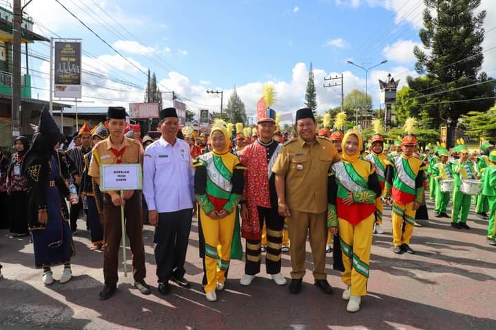 Pawai Taaruf MTQ Meriahkan Pelaksanaan MTQ Dairi ke XLVIII