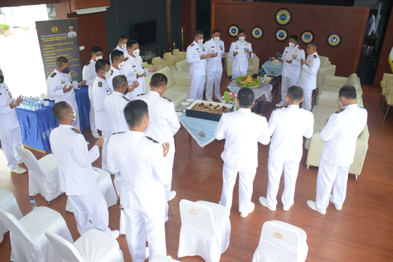 Secara Sederhana TNI AL Lantamal I Peringati Puncak Hut TNI Ke-76