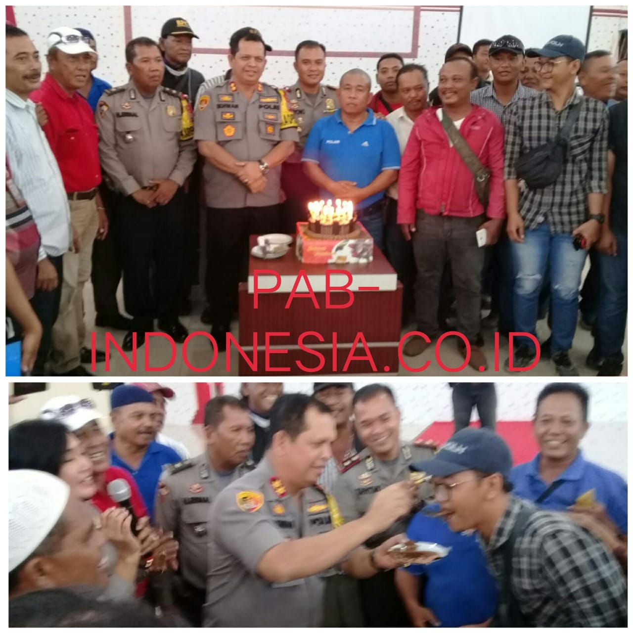 Peringati HPN 2019, AKBP Ikhwan Beri Suprise kepada Wartawan Belawan
