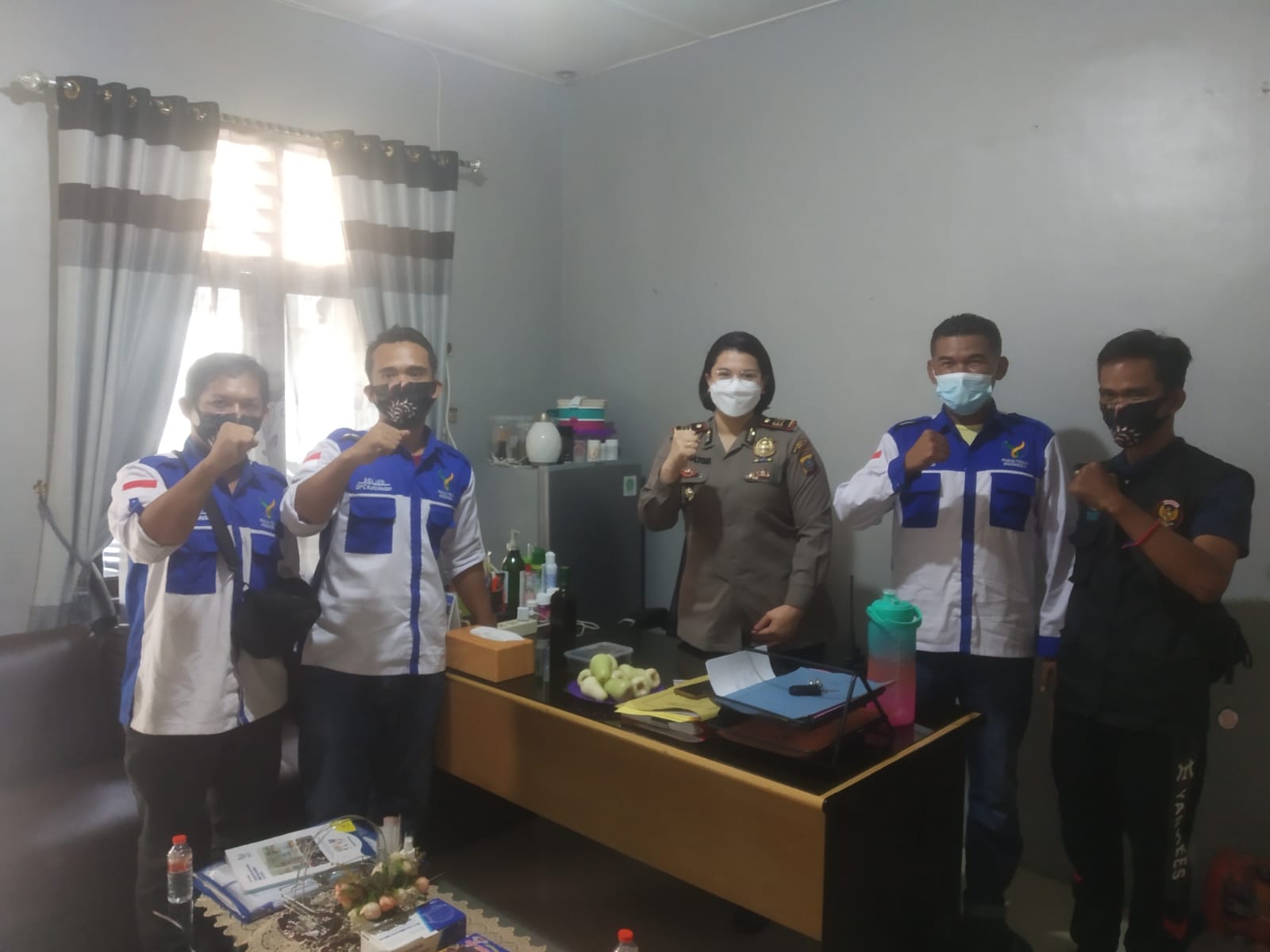 PMKM Prima Indonesia DPC Kota Medan Silaturahmi Ke Polsek Medan Area