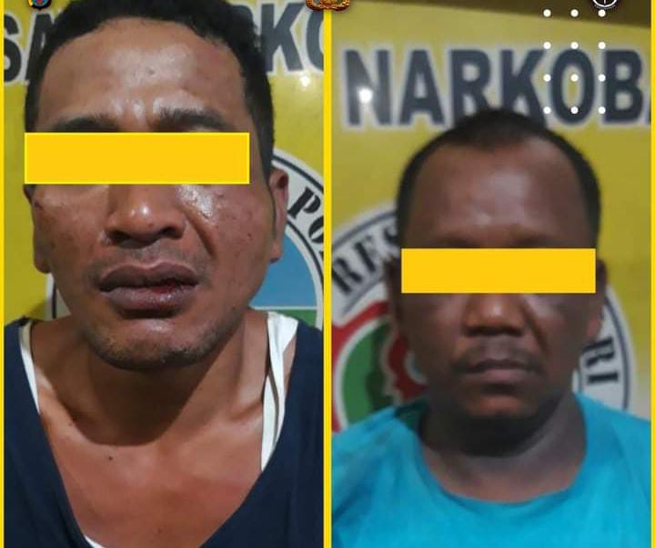 Jual Sabu Milik Napi Lapas, Polres Binjai Tangkap 2 Pelaku Narkoba Di Dusun Cinta Dapat