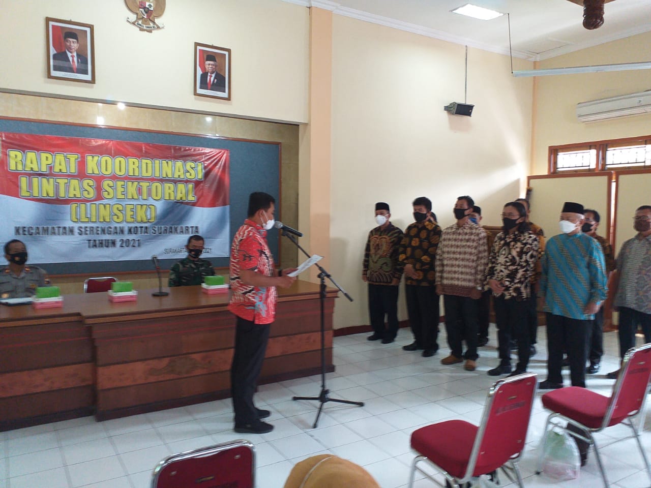 Danramil 03 Serengan Hadiri Rapat Linsek dan Pengukuhan Pengurus Forum Silaturahmi Tokoh Agama