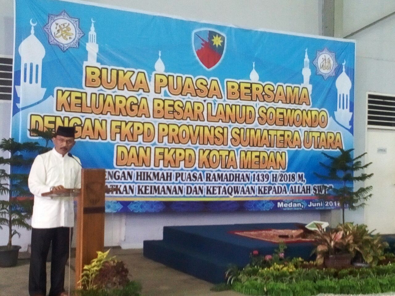 Lanud Soewondo, FKPD Provinsi Sumatera Utara dan FKPD Kota Medan Berbuka Puasa Bersama