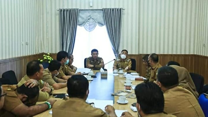 Bupati Labusel H.Edimin :  Penyerapan APBD Tahun 2022 sudah dapat berjalan di bulan Januari 2022 ini