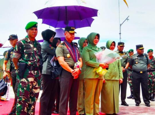 KSAD Jenderal TNI Mulyono Tinjau Renovasi Asmil Yonif 132 Bima Sakti