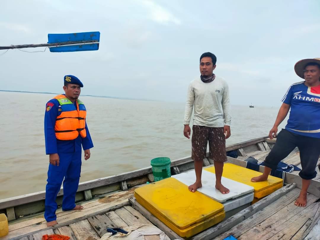 Satpolairud Polres Labuhanbatu melaksanakan Patroli di Perairan Labuhanbatu